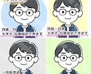 ゆるかわSNSアイコン◎やさしいタッチで描きます ―ゆるくて、かわいくて、ちょっと似てる―アイコンお届けします イメージ2