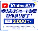 切り抜きショート動画制作いたします ゲームや雑談配信などの切り抜きショート動画制作いたします！ イメージ1