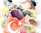 アナログでカラーイラストを描きます 時には手描きの温かさもいかがですか？ イメージ10