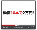 簡単なWeb動画を、10本作ります 1本、2000円！簡単な宣伝動画をたくさん欲しいあなたに！ イメージ2
