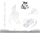 タトゥーデザイン・グッズやアイコンイラスト描きます ＊自分だけの特別なデザインはいかがですか？？＊ イメージ5