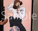 海外風可愛いポップアートを描きます iPad Proであなただけのポップアートを描きます イメージ2