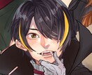 キャラクターの高画質イラスト描きます SNSアイコン、サムネイル、キャラクターデザインなど イメージ1