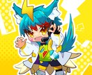 商用利用可能の1枚絵作成します 1枚絵、ミニキャライラストを描きます！ イメージ5