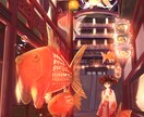 あなただけの世界！「背景付き一枚絵」制作します 世界観を大切に！SNSや配信にも！ イメージ5