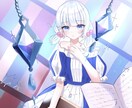動画やアイコンなどに使えるイラストを描きます かわいい女の子のイラストを描きます イメージ8