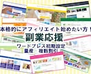 ワードプレス2個以上まとめて設定・お安くします 副業・外注化したいという慣れない初心者でも本格アフィリエイト イメージ1