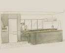 手描きでパースを作成いたします 内観、外観パースを柔らかいタッチで表現します。 イメージ6