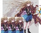 キャラクター立ち絵引き受けます TRPG/自作ゲーム/動画配信/オリキャラなど イメージ2
