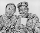 あなたの好きな写真・絵をゼンタングルアートにします 【イラスト作成】素敵な思い出をゼンタングルアートにしませんか イメージ2