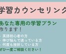 英語学習にお悩みの方、全力ヒアリングで戦略立てます 続かない、伸びないを打破！目標到達最短ルートの地図、作ります イメージ1