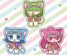 デフォルメイラスト、グッズイラスト描きます アクキーやアクスタ、グッズにオススメ！ イメージ2