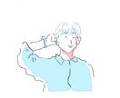 似顔絵を描かせていただきます 似顔絵描かせていただきます！SNSのアイコンなどにも是非 イメージ1