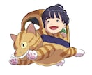 ジブリの画風で似顔絵制作！アイコンやプレゼントます アイコンやロック画面をかわいい家族やペットの似顔絵にします！ イメージ7