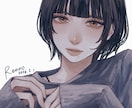 リアルでアンニュイな女の子描きます 【厚塗り　リアル　アンニュイ　彩度低め】なイラストを作成♩ イメージ1