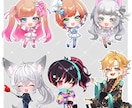 かわいいデフォルメミニキャラ描きます あなたのオリジナルキャラクターを可愛くデフォルメイラストに！ イメージ2