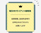 既存取引中クライアント様専用：調整金額お願いします 【既存取引中クライアント様専用】調整金額ここでお願いします イメージ1