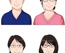 プロの漫画家が、あなたを漫画風イラストにします 名刺やSNSを彩る⋆⟡あなたの魅力を伝える「漫画風」イラスト イメージ6