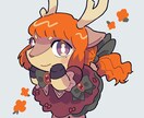 ポップで可愛いデフォルメイラスト描きます 元気で賑やかな雰囲気のイラストをアイコンにしてみませんか？ イメージ4