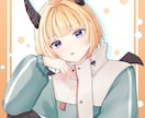 可愛いアイコンや動画、グッズ用のイラストかきます キャラデザ、パーツ分け等ご要望に幅広く対応致します！ イメージ2