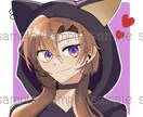 アイコンを描かせて頂きます ご希望の雰囲気の肩までのアイコンを描かせて頂きます！ イメージ2
