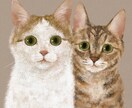 猫さんの似顔絵描きます 絵本の様な、油画・日本画の様なデジタルイラストです。 イメージ2
