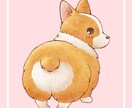 水彩タッチのゆるかわ動物アイコン描きます SNS・ブログ等で使える、ゆるっと可愛いアイコンです。 イメージ5