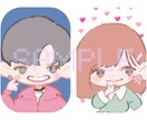 SNS用☺︎手描きイラストアイコン描きます アイドルみたいに？！かわいく自分をアピール♥︎︎∗︎*ﾟ イメージ3