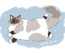 かわいいペット描きます 似顔絵イラスト 〜うちの子 ペット描きます〜♫ イメージ1