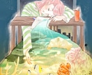 イメージに合った絵柄の雰囲気あるイラストを描きます 商用利用可。背景小物の描き込み含みます。 イメージ4