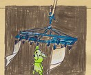 面白味のあるデジタル一枚絵を描きます 人物、物、イメージ画を問わず独特な雰囲気のイラスト描きます イメージ8