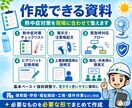 第一種衛生管理者が熱中症チェックリストを作成します 夏本番前に施設・学校向け熱中症対策資料一式を丁寧に作成します イメージ4
