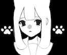 ダーク、病み系なアイコンイラスト描きます ダーク、病み系、女の子◎ご相談のみも可！ イメージ8