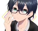 アニメ塗り風アイコン描きます 丁寧に誠実に、サービスを届けます！ イメージ1
