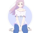 魅せるポーズ設計｜全身キャライラスト描きます 活動の軸になるキャラクタービジュアルを丁寧に仕上げます イメージ1