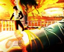 世界観を表現するキービジュアルを鮮やかに制作します キャラクターの魅力を鮮やかな色と表情で演出します イメージ2