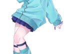 アイコン/サムネイル/立ち絵/一枚絵作成いたします 重厚感ありつつキュートでポップな厚塗りイラスト制作します！ イメージ4
