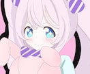 2次元ライバーやマイキャラの可愛いイラスト描きます 誕生日イラストなど様々な用途で！ イメージ4
