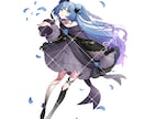 人物イラストお描きします 背景有イラスト他、立ち絵やキャラデザなどが必要な方へ イメージ2