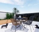 ちょっといい感じの外観パース作成します グレードアップで魅力的な外観パースに仕上げます イメージ9