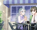 アイコン・ヘッダー・サムネイル等一枚絵お描きします カラー/モノクロ/小物/背景等、幅広く対応します！ イメージ3