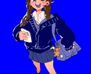 ポップなイラスト作成いたします 楽しい気持ちになれるイラストをお届けします！ イメージ5