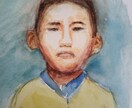 似顔絵・肖像画をリアル調の水彩画で描きます 写真以上にさらに魅力的に表現します イメージ6