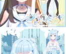 キャラデザ～高可動モデリング＋アニメ全部制作します Vtuberの全てが揃う！待機・EDアニメ付きで今すぐ配信！ イメージ8
