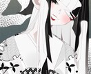 可愛らしいものからダークなものまで幅広く描きます アイコン、MV用、一枚絵など幅広く受け付けております。 イメージ5