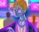 独特の絵柄でイラスト作成します イラスト・キャラクター・独特の画風、世界観で表現。 イメージ4