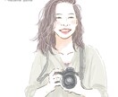 商用可♡キレイめ♡なオリジナル人物イラスト描きます SNSアイコン、挿絵等に♡*.+゜ イメージ5