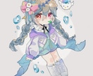 デフォルメイラストお描きします こだわりの衣装•装飾おまかせください* イメージ4