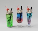 かわいくて美味しそうな食べ物3Dモデルを制作します ゲームアセットや配信小物にぴったり！架空の食べ物も大歓迎! イメージ2