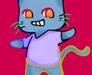 ポップなデフォルトの動物イラストを提供します アイコン用、ヘッダー用、なんでも大丈夫です！ イメージ1